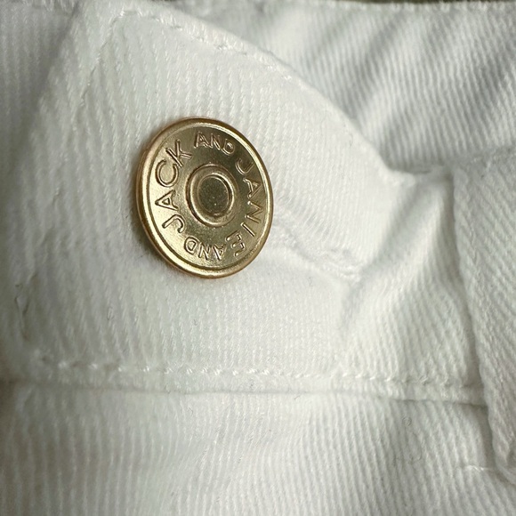 Janie & Jack | Girl’s White Skinny Jeans (8) 🤍 - Picture 2 of 5